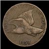 Image 2 : 1858 LL Flying Eagle Cent 1c Grades vf++