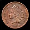 Image 2 : 1900 Indian Cent 1c Grades Choice AU