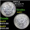 Image 1 : 1902-p Morgan Dollar $1 Grades Select+ Unc