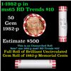 Image 1 : Shotgun Lincoln 1c roll, 1982-p 50 pcs Bank Wrapper.