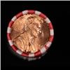 Image 2 : Shotgun Lincoln 1c roll, 1974-d 50 pcs Bank Wrapper.