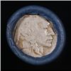 Image 2 : Buffalo Nickel Shotgun Roll in Old Bank Style 'Bell Telephone'  Wrapper 1916 & d Mint Ends