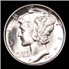 Image 2 : 1941-d Mercury Dime 10c Grades GEM++ FSB