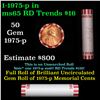 Image 1 : Shotgun Lincoln 1c roll, 1975-p 50 pcs Bank Wrapper.