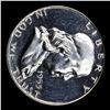 Image 2 : Proof 1953 Franklin Half Dollar 50c Graded pr66 cam