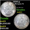 Image 1 : 1890-p Morgan Dollar $1 Grades GEM Unc