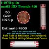 Image 1 : Shotgun Lincoln 1c roll, 1975-p 50 pcs Bank Wrapper.