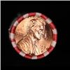 Image 2 : Shotgun Lincoln 1c roll, 1974-d 50 pcs Bank Wrapper.