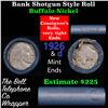 Image 1 : Buffalo Nickel Shotgun Roll in Old Bank Style 'Bell Telephone'  Wrapper 1926 & d Mint Ends