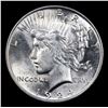 Image 2 : 1924-p Peace Dollar $1 Grades Choice+ Unc