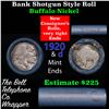 Image 1 : Buffalo Nickel Shotgun Roll in Old Bank Style 'Bell Telephone'  Wrapper 1920 & d Mint Ends