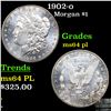 Image 1 : 1902-o Morgan Dollar $1 Grades Choice Unc PL