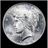 Image 2 : 1925-p Peace Dollar $1 Grades Choice+ Unc