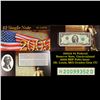 Image 1 : 2003A $2 Federal Reserve Note, Uncirculated 2009 BEP Folio Issue (St. Louis, MO) Grades Gem CU