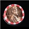 Image 2 : Shotgun Lincoln 1c roll, 1957-d 50 pcs Bank Wrapper.