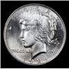 Image 2 : 1924-p Peace Dollar $1 Grades Choice+ Unc