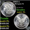 Image 1 : 1882-s Morgan Dollar $1 Grades Choice Unc+ PL