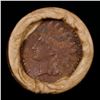 Image 3 : Mixed small cents 1c orig shotgun roll, 1919-s Wheat Cent, 1883 Indian Cent other end, Brinks Wrappe