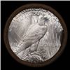 Image 3 : ***Auction Highlight*** Full solid date 1923-p Uncirculated Peace silver dollar roll, 20 coins (fc)