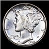 Image 2 : 1938-p Mercury Dime 10c Grades GEM+ FSB