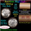 Image 1 : ***Auction Highlight*** Full solid date 1922-p Uncirculated Peace silver dollar roll, 20 coins (fc)