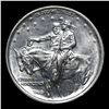 Image 2 : 1925 Stone Mountain Old Commem Half Dollar 50c Grades GEM++ Unc
