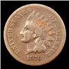 Image 2 : 1876 Indian Cent 1c Grades f+