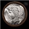 Image 2 : ***Auction Highlight*** Full solid date 1923-p Uncirculated Peace silver dollar roll, 20 coins (fc)