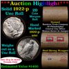 Image 1 : ***Auction Highlight*** Full solid date 1922-p Uncirculated Peace silver dollar roll, 20 coins (fc)