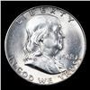 Image 2 : 1948-d Franklin Half Dollar 50c Grades Choice Unc FBL