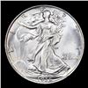 Image 2 : 1936-p Walking Liberty Half Dollar 50c Grades Choice+ Unc