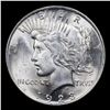 Image 2 : 1923-p Peace Dollar $1 Grades Choice+ Unc