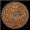 Image 2 : 1869 Two Cent Piece 2c Grades xf+