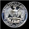 Image 3 : Proof 1963 Washington Quarter 25c Grades GEM++ Proof Cameo