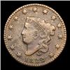 Image 2 : 1822 Coronet Head Large Cent 1c Grades vf+