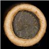 Image 2 : ***Auction Highlight*** Indian cent 1c orig McDonald's Brandt wrapper roll, 1909 end S other end (fc