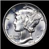 Image 2 : ***Auction Highlight*** 1935-p Mercury Dime Near TOP POP! 10c Graded ms67+ fsb BY SEGS (fc)
