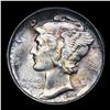 Image 2 : 1944-s Mercury Dime 10c Grades GEM++ Unc
