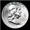 Image 2 : Proof 1957 Franklin Half Dollar 50c Grades GEM Proof