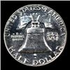 Image 3 : Proof 1957 Franklin Half Dollar 50c Grades GEM Proof