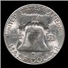 Image 3 : 1949-s Franklin Half Dollar 50c Grades Choice Unc