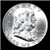 Image 2 : 1963-p Franklin Half Dollar 50c Grades Choice Unc