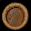 Image 2 : Mixed small cents 1c orig shotgun roll, 1918-d Wheat Cent, 1897 Indian Cent other end, Brinks Wrappe