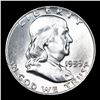 Image 2 : 1959-d Franklin Half Dollar 50c Grades Choice Unc FBL