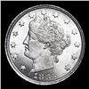 Image 2 : 1883 N/C Liberty Nickel 5c Graded ms66 By SEGS