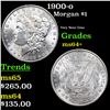 Image 1 : 1900-o Morgan Dollar $1 Grades Choice+ Unc