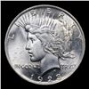 Image 2 : 1923-p Peace Dollar $1 Grades Choice+ Unc