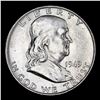 Image 2 : 1949-d Franklin Half Dollar 50c Grades Select Unc FBL