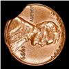 Image 2 : 1959-p Lincoln Cent Mint error  1c Grades Select Unc BN