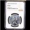 Image 2 : NGC 1963 Canada Silver $1 KM-54 Graded ms64 PL By NGC